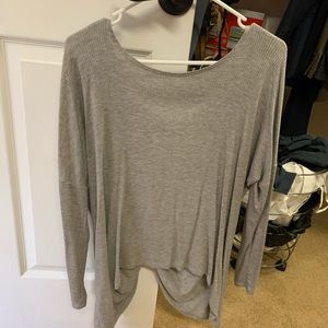 Vestique open back long sleeve